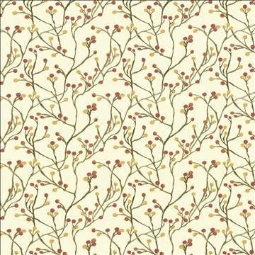 Terrarium Garden by Kasmir Fabric 1450 60% Cotton 40% Polyester INDIA 25,000 Wyzenbeek Double Rubs H: 12 6/8 inches, V: 9 2/8 inches 55 - Fabric Carolina - Kasmir