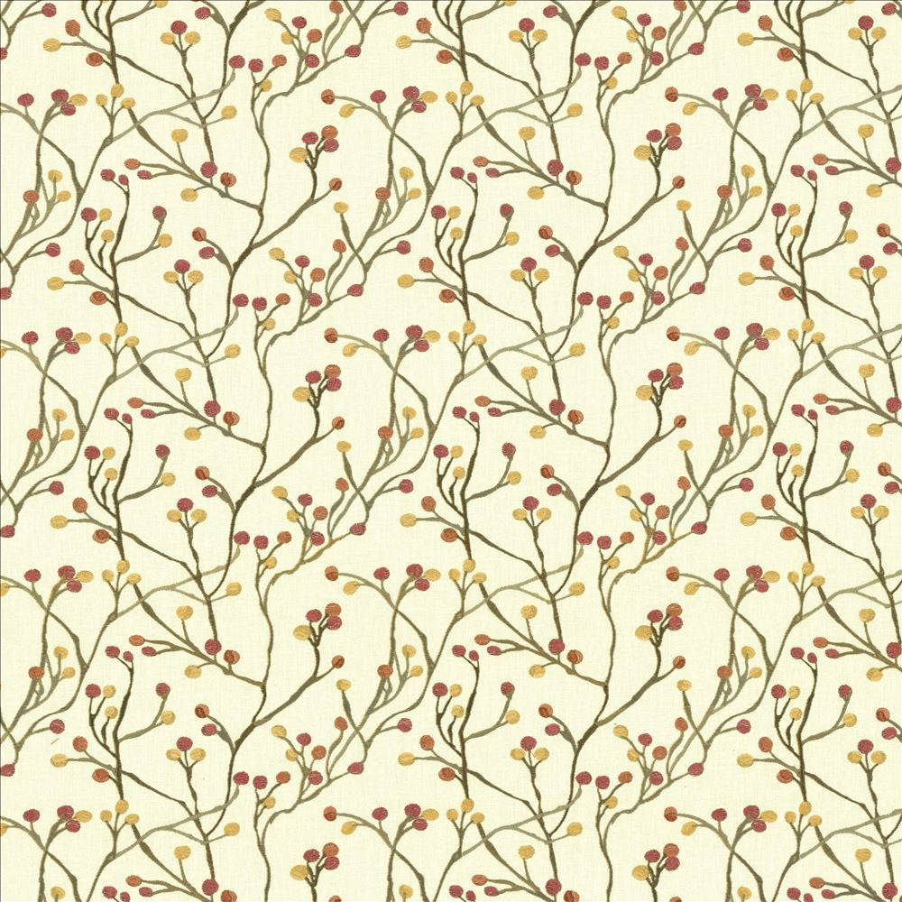 Terrarium Garden by Kasmir Fabric 1450 60% Cotton 40% Polyester INDIA 25,000 Wyzenbeek Double Rubs Horizontal: 12 6/8 inches and Vertical: 9 2/8 inches 55 - Fabric Carolina -