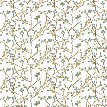 Terrarium Summer by Kasmir Fabric 1450 60% Cotton 40% Polyester INDIA 25,000 Wyzenbeek Double Rubs H: 12 6/8 inches, V: 9 2/8 inches 55 - Fabric Carolina - Kasmir