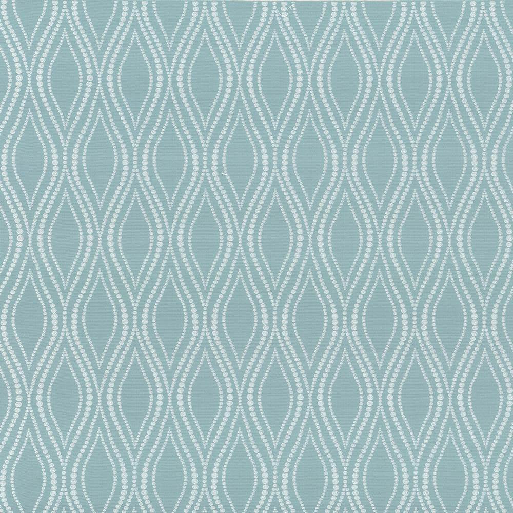 Tete-A-Tete Spa by Kasmir Fabric 5089 79% Polyester
21% Rayon
 CHINA </p><p>Repeat: Horizontal: 4 4/8 inches and Vertical: 10 4/8 inches 54 - Fabric Carolina -