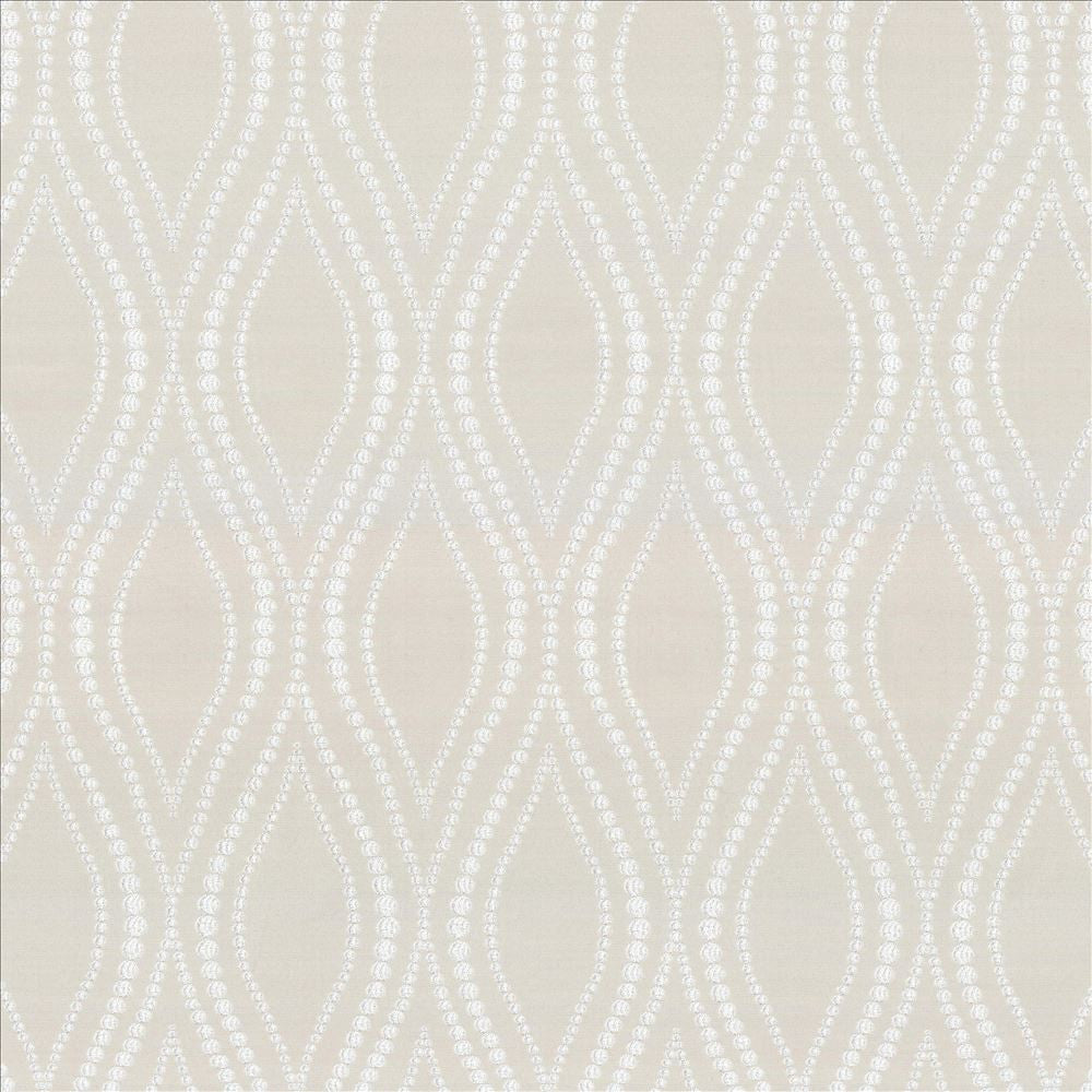 Tete-A-Tete Vapor  by Kasmir Fabric 5085 79% Polyester 21% Rayon  CHINA  </p><p>Repeat: Horizontal: 4 4/8 inches and Vertical: 10 4/8 inches 54  - Fabric Carolina -