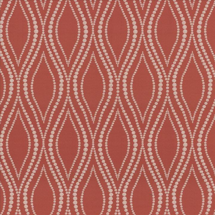 Tete-A-Tete Watermelon by Kasmir Fabric 5087 79% Polyester 21% Rayon CHINA 12,000 Wyzenbeek Double Rubs Horizontal: 4 4/8 inches and Vertical: 10 4/8 inches 54 - Fabric Carolina -