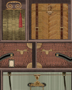 THE LUGGAGE CAR Green Wallpaper (WP20782) by Mind The Gap