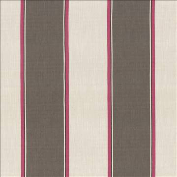 Thoreau Stripe Berry by Kasmir Fabric 1446 42% Viscose 40% Polyester 18% Linen CHINA 30,000 Martindale Cycles H: 14 inches, V: N/A 57 - Fabric Carolina - Kasmir