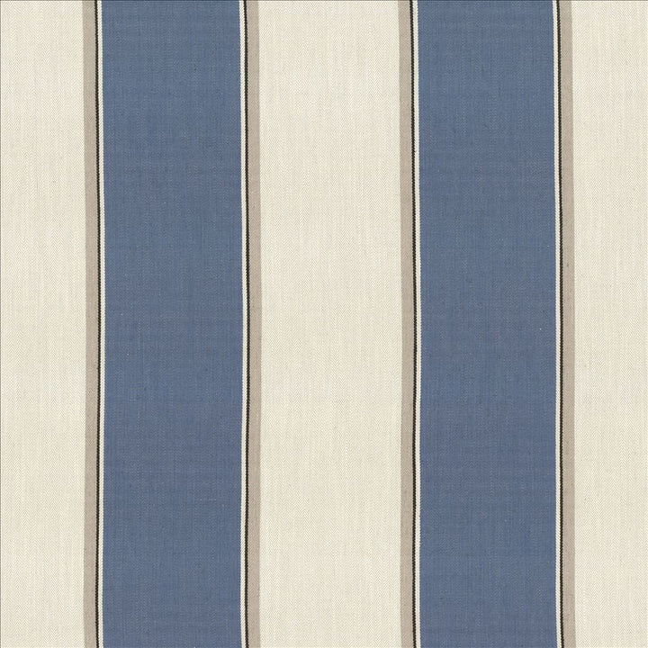 Thoreau Stripe Indigo  by Kasmir Fabric See sample 42% Viscose
40% Polyester
18% Linen
 CHINA 30,000 Martindale Cycles </p><p>Repeat: Horizontal: 14 inches and Vertical: N/A 57  - Fabric Carolina -