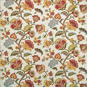 Thornton Hill Fiesta by Kasmir Fabric 1402 100% Cotton CHINA 10,000 Wyzenbeek Double Rubs H: 27 inches, V: 25 2/8 inches 54 - Fabric Carolina - Kasmir