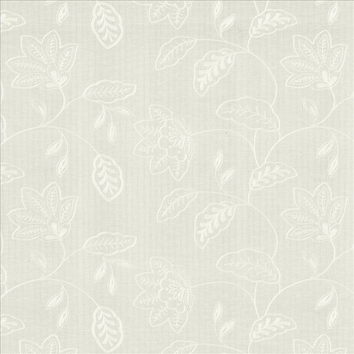Tia Snow by Kasmir Fabric 5157 100% Linen INDIA Not Tested Horizontal: 26 4/8 inches and Vertical: 15 4/8 inches 54 - Fabric Carolina -