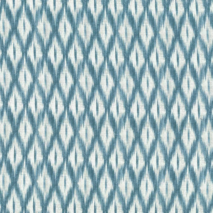 Tiburon Teal by Kasmir Fabric 5073 PAKISTAN 15,000 Wyzenbeek Double Rubs H: 6 6/8 inches, V:9 inches 54 - 55 - Fabric Carolina - Kasmir