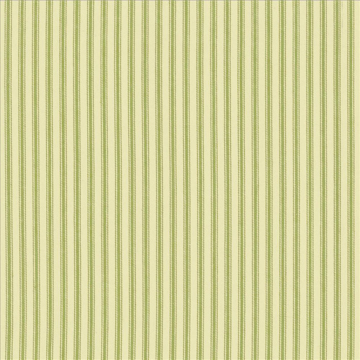 Ticking Stripe Sage by Kasmir Fabric 5145 100% Cotton CHINA 15,000 Wyzenbeek Double Rubs Horizontal: 4/8 inches and Vertical: 0 Inches 55 - Fabric Carolina -