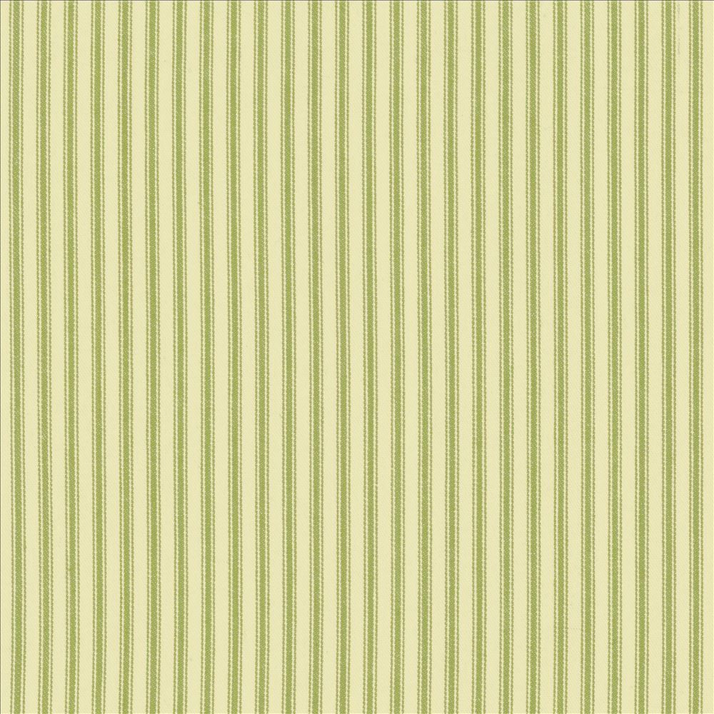 Ticking Stripe Sage by Kasmir Fabric 5145 100% Cotton
 CHINA </p><p>Repeat: Horizontal: 4/8 inches and Vertical: N/A 55 - Fabric Carolina -