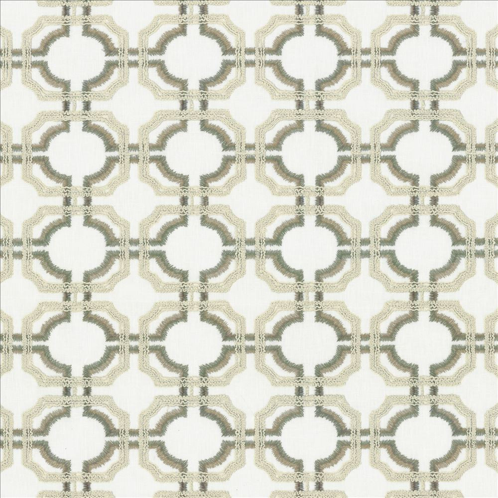 Tierra Bomba Misty by Kasmir Fabric 1450 62% Polyester
33% Cotton
5% Linen
 INDIA </p><p>Repeat: Horizontal: 5 4/8 inches and Vertical: 4 6/8 inches 58 - Fabric Carolina -