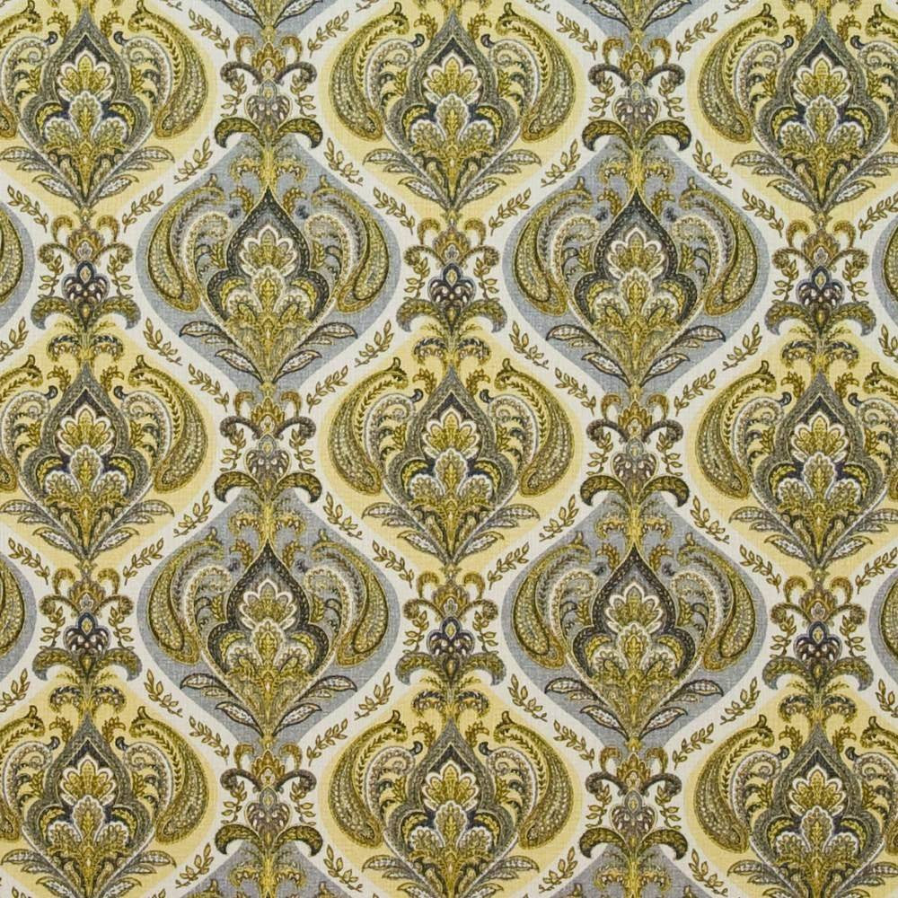 Tilden Paisley Midas by Kasmir Fabric 1399 PERU 12,000 Wyzenbeek Double Rubs H: 9 inches, V:9 inches 54 - 55 - Fabric Carolina - Kasmir