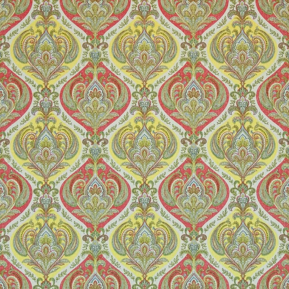 Tilden Paisley Sunshine  by Kasmir Fabric See sample 100% Cotton
 PERU 12,000 Wyzenbeek Double Rubs </p><p>Repeat: Horizontal: 9 inches and Vertical: 9 inches 54  - Fabric Carolina -