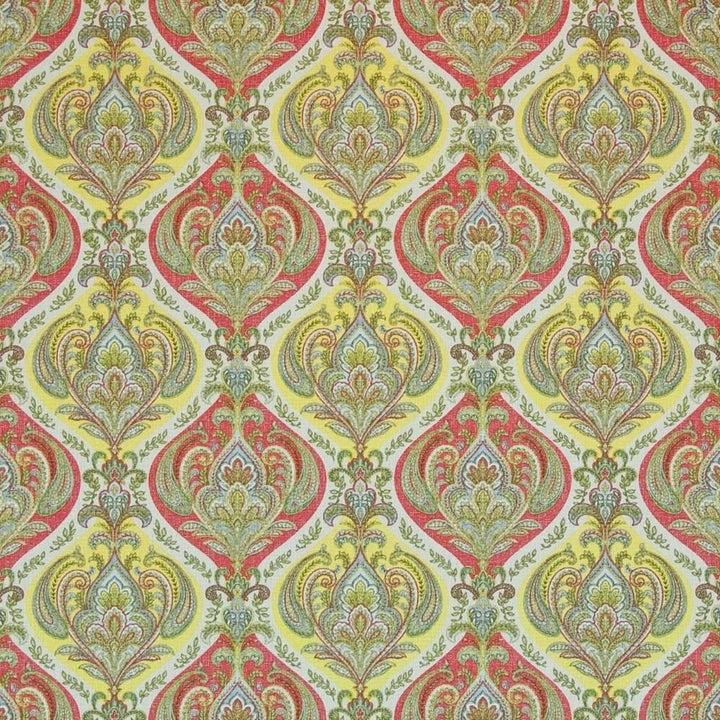 Tilden Paisley Sunshine by Kasmir Fabric 1399 PERU 12,000 Wyzenbeek Double Rubs H: 9 inches, V:9 inches 54 - 55 - Fabric Carolina - Kasmir