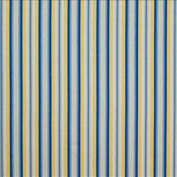 Tilden Stripe Cornflower by Kasmir Fabric 1401 100% Cotton PERU 12,000 Wyzenbeek Double Rubs H: 4 4/8 inches, V: N/A 54 - 55 - Fabric Carolina - Kasmir