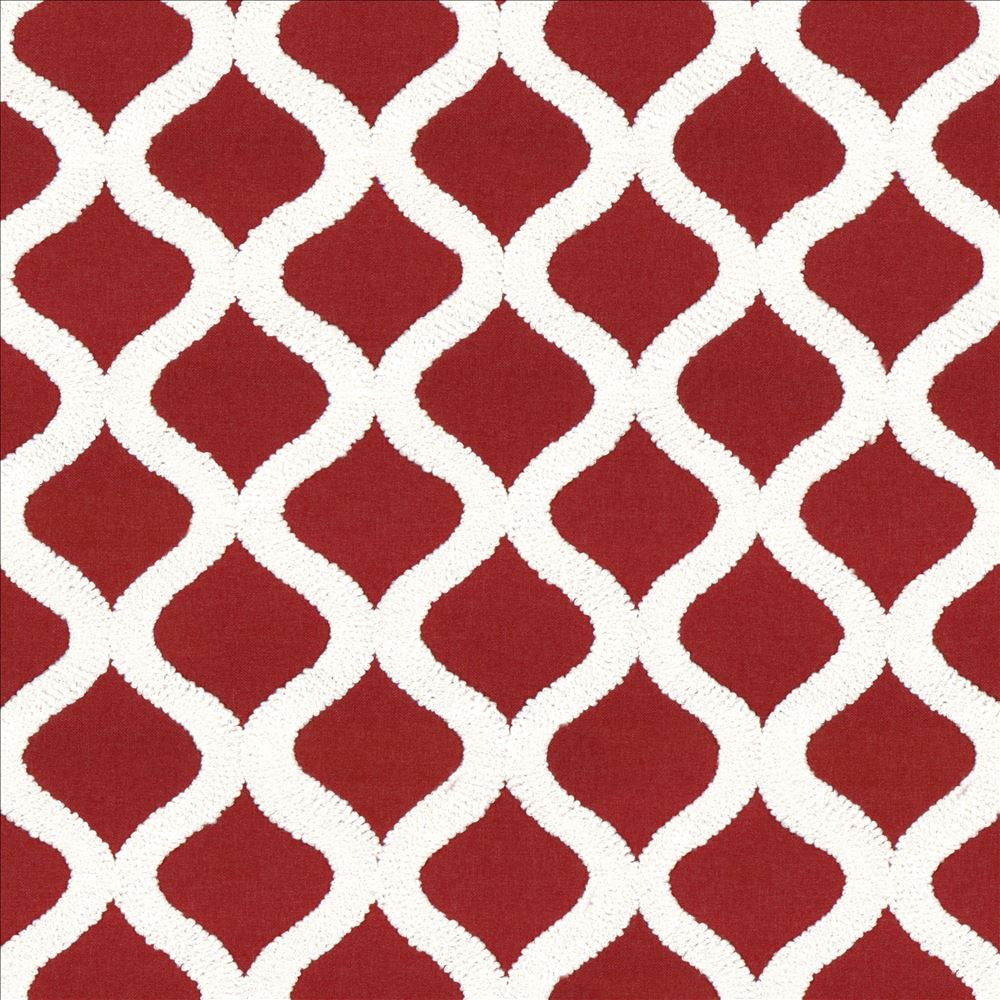 Time After Time Cardinal by Kasmir Fabric 1418 100% Polyester
 INDIA 13,500 Wyzenbeek Double Rubs Horizontal: 4 2/8 inches and Vertical: 4 4/8 inches 51 - Fabric Carolina -