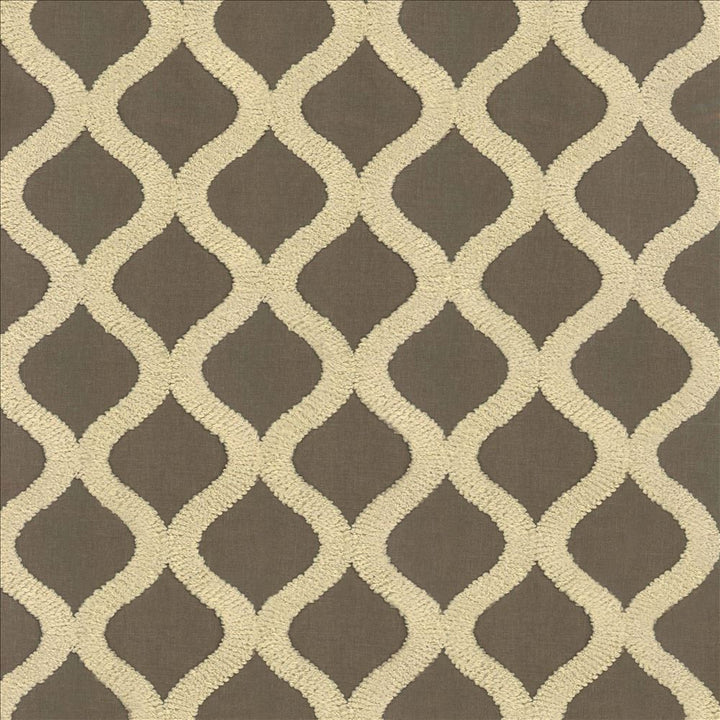Time After Time Smoke by Kasmir Fabric 1416 100% Polyester INDIA 13,500 Wyzenbeek Double Rubs Horizontal: 4 2/8 inches and Vertical: 4 4/8 inches 51 - 56 - Fabric Carolina -