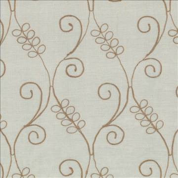 Tinedale Natural by Kasmir Fabric 5012 100% Polyester CHINA Not Tested H: 8 4/8 inches, V: 17 inches 58 - 59 - Fabric Carolina - Kasmir