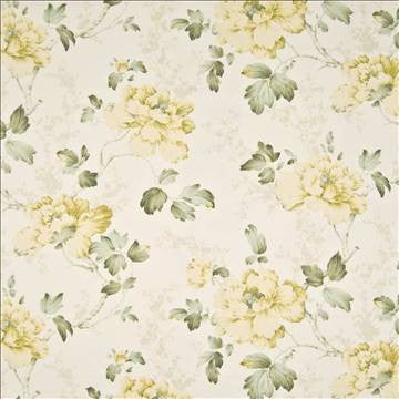 Tipler Garden Buttercup by Kasmir Fabric 1384 100% Cotton TURKEY Not Tested H: 27 inches, V: 25 2/8 inches 54 - Fabric Carolina - Kasmir
