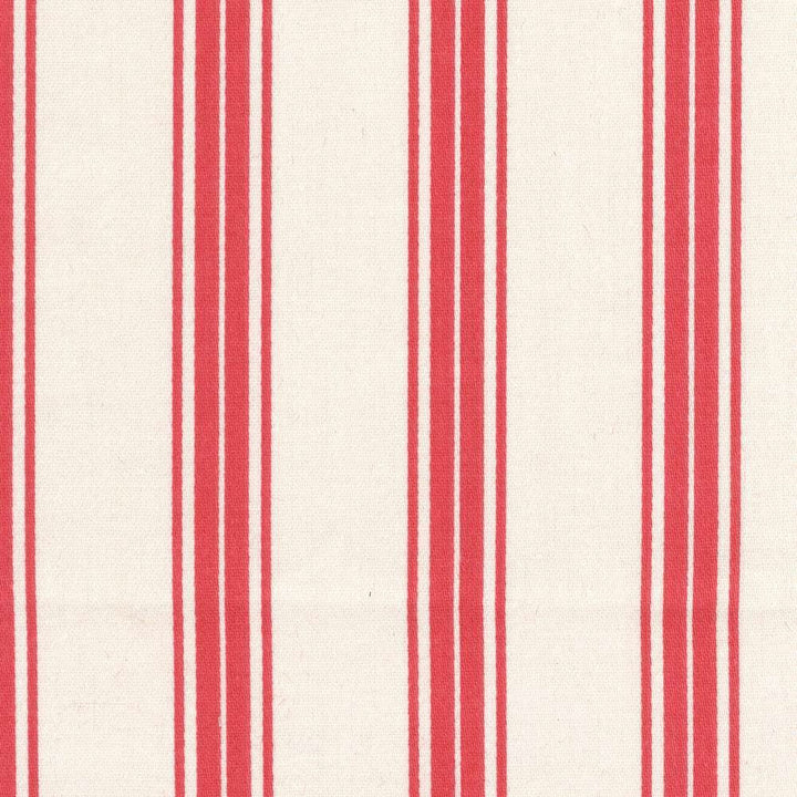 Tipler Stripe Peony  by Kasmir Fabric See sample 100% Cotton
 TURKEY Not Tested </p><p>Repeat: Horizontal: 1 6/8 inches and Vertical: N/A 54  - Fabric Carolina -