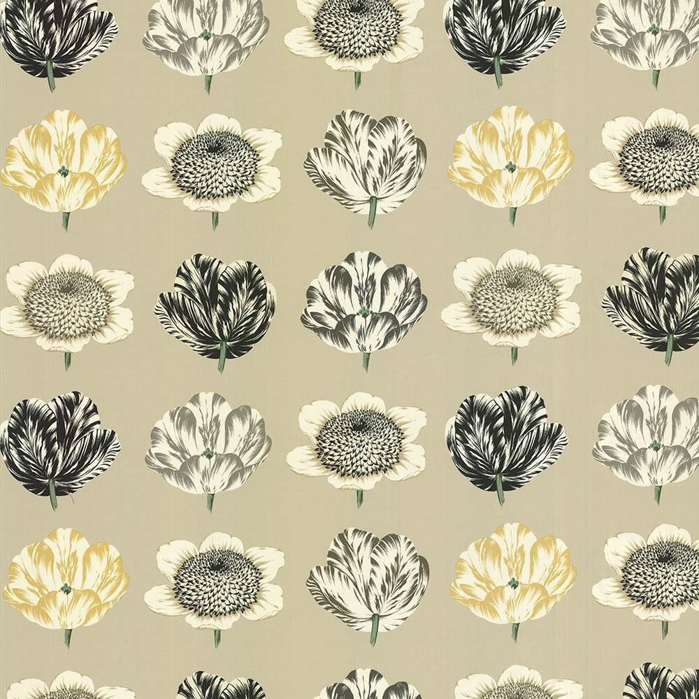 Tiptoe Through Pebble by Kasmir Fabric 1416 100% Cotton
 PERU 42,000 Wyzenbeek Double Rubs Horizontal: 27 inches and Vertical: 25 2/8 inches 54 - Fabric Carolina -