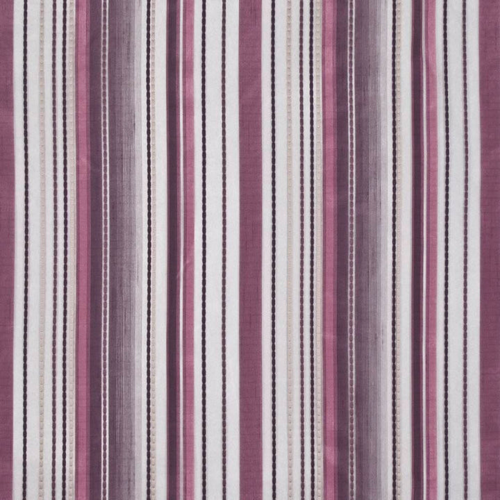 Tipton Stripe Mulberry by Kasmir Fabric 1387 100% Polyester
 TURKEY Not Tested Horizontal: N/A and Vertical: 13 2/8 inches 118 - Fabric Carolina -