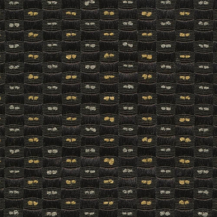 Tivett Onyx by Kasmir Fabric 1404 48% Cotton
29% Polyester
22% Rayon
1% Nylon
 USA 51,000 Wyzenbeek Double Rubs Horizontal: 6/8 inches and Vertical: 3/8 inches 54 - Fabric Carolina -