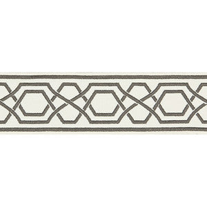 Yves Tape Charcoal by Lee Jofa Trim