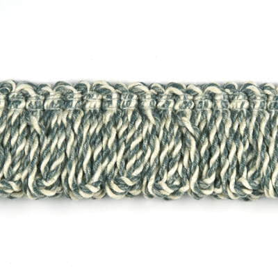 Rope Loop Fringe Aqua by Baker Lifestyle Trim