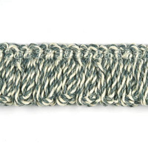 Rope Loop Fringe Aqua by Baker Lifestyle Trim