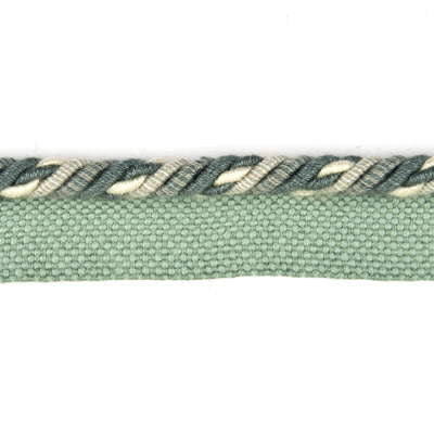 Salcombe Mini Cord Aqua by Baker Lifestyle Trim