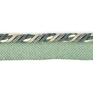 Salcombe Mini Cord Aqua by Baker Lifestyle Trim