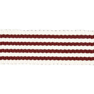 Summer Stripe Braid Red by Baker Lifestyle Trim