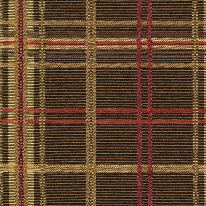 Tobago Plaid Autumn by Kasmir Fabric 1421 53% Cotton
47% Polyester
 TAIWAN 30,000 Wyzenbeek Double Rubs Horizontal: 4 4/8 inches and Vertical: 4 4/8 inches 54 - Fabric Carolina -