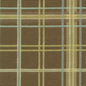 Tobago Plaid Cafe by Kasmir Fabric