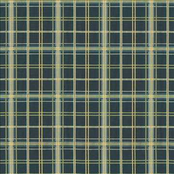 Tobago Plaid Nautical by Kasmir Fabric 1421 53% Cotton 47% Polyester TAIWAN 30,000 Wyzenbeek Double Rubs H: 4 4/8 inches, V: 4 4/8 inches 54 - 55 - Fabric Carolina - Kasmir