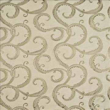 Tosca Scroll Bamboo by Kasmir Fabric 1386 100% Polyester INDIA 47,000 Wyzenbeek Double Rubs H: 15 4/8 inches, V: 12 4/8 inches 54 - 55 - Fabric Carolina - Kasmir