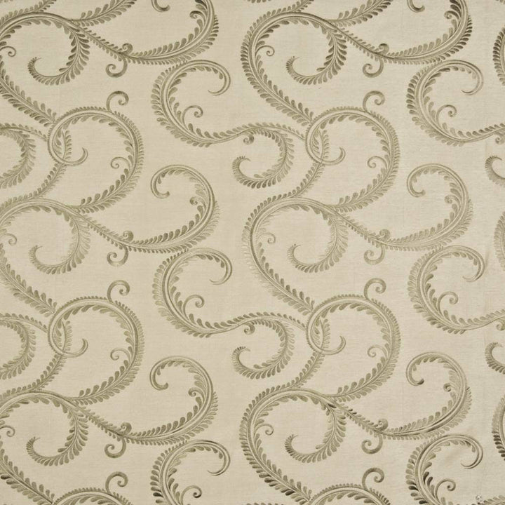 Tosca Scroll Bamboo by Kasmir Fabric 1386 INDIA 47,000 Wyzenbeek Double Rubs H: 15 4/8 inches, V:12 4/8 inches 54 - 55 - Fabric Carolina - Kasmir