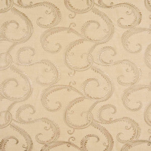 Tosca Scroll Marigold by Kasmir Fabric