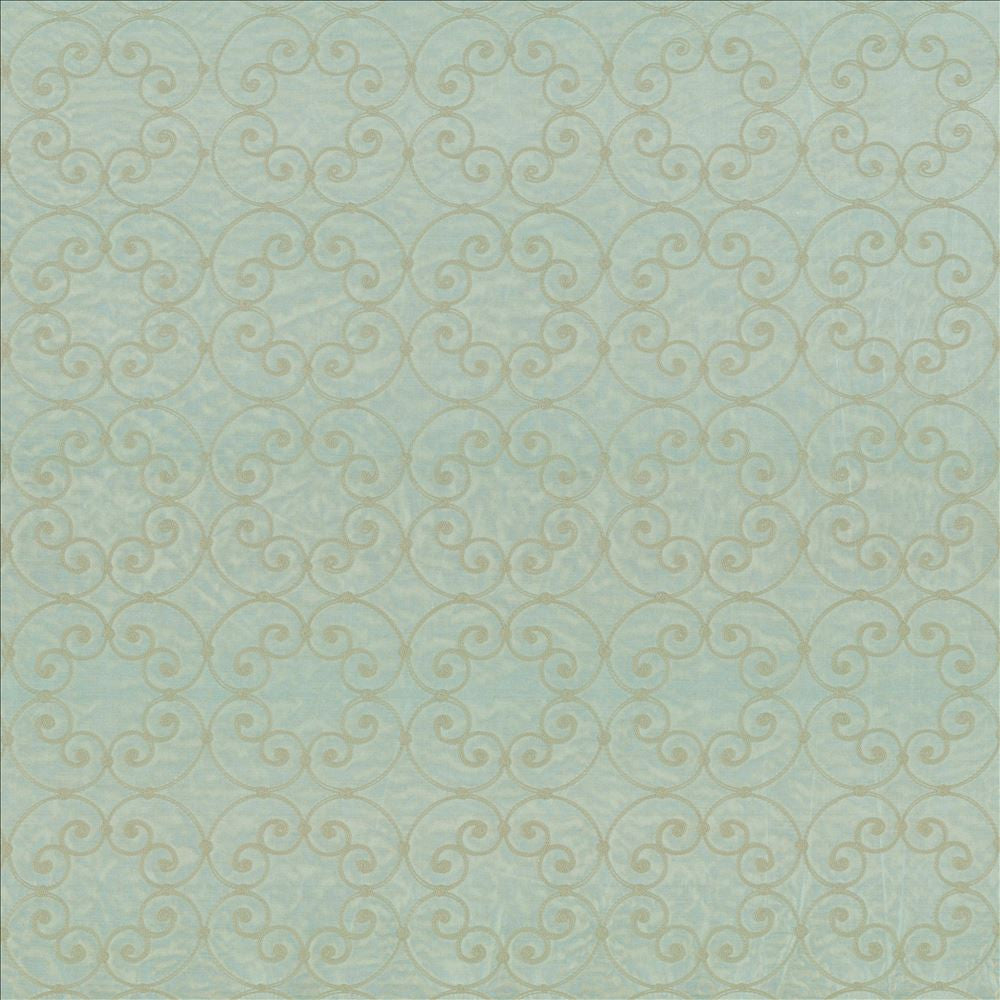 Tracery Mist  by Kasmir Fabric See sample 100% Polyester
Embroidery
100% Polyester
 CHINA Not Tested </p><p>Repeat: Horizontal: 5 6/8 inches and Vertical: 5 6/8 inches 56  - Fabric Carolina -