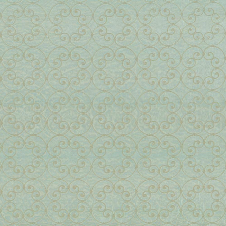 Tracery Mist by Kasmir Fabric 5073 CHINA Not Tested H: 5 6/8 inches, V:5 6/8 inches 56 - 58 - Fabric Carolina - Kasmir