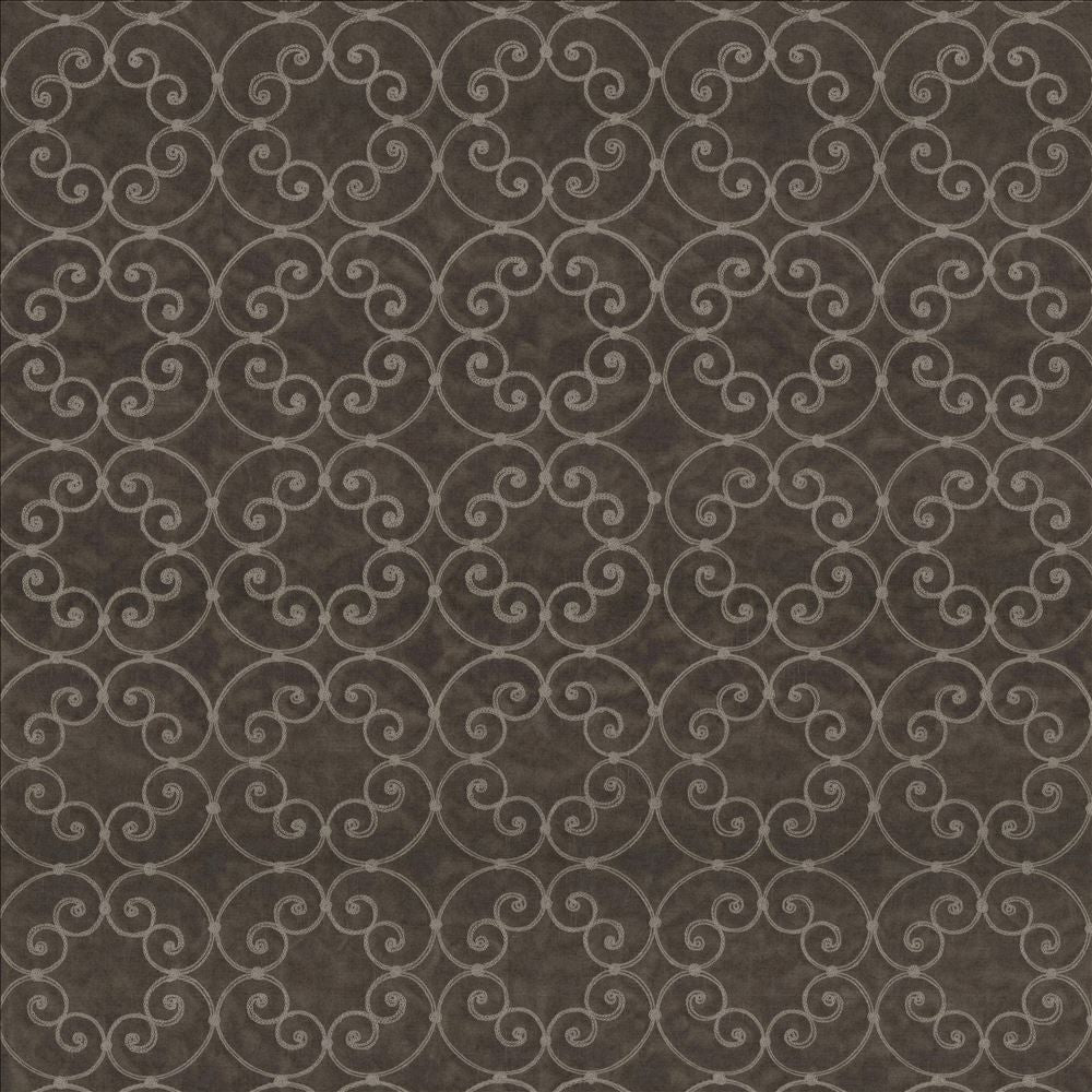 Tracery Onyx Grey  by Kasmir Fabric See sample 100% Polyester
Embroidery
100% Polyester
 CHINA Not Tested </p><p>Repeat: Horizontal: 5 6/8 inches and Vertical: 5 6/8 inches 56  - Fabric Carolina -