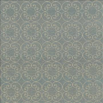 Tracery Steel Blue by Kasmir Fabric 5073 100% Polyester Embroidery Contents 100% Polyester CHINA Not Tested H: 5 6/8 inches, V: 5 6/8 inches 56 - 58 - Fabric Carolina - Kasmir