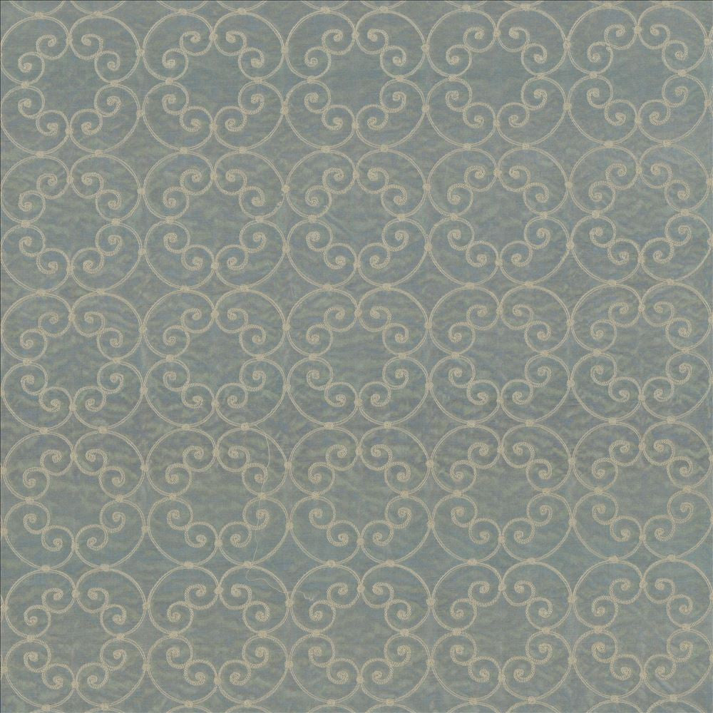 Tracery Steel Blue by Kasmir Fabric 5073 100% Polyester
Embroidery
100% Polyester
 CHINA Not Tested </p><p>Repeat: Horizontal: 5 6/8 inches and Vertical: 5 6/8 inches 56 - Fabric Carolina -
