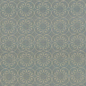 Tracery Steel Blue by Kasmir Fabric