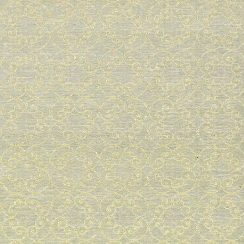 Tracery Wheat by Kasmir Fabric 5066 CHINA Not Tested H: 5 6/8 inches, V:5 6/8 inches 56 - 58 - Fabric Carolina - Kasmir
