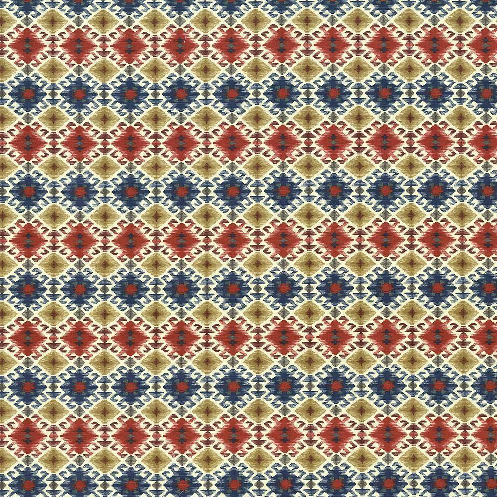 Trading Post Admiral by Kasmir Fabric 5087 UAE 30,000 Wyzenbeek Double Rubs H: 3 3/8 inches, V:6 6/8 inches 54 - 55 - Fabric Carolina - Kasmir