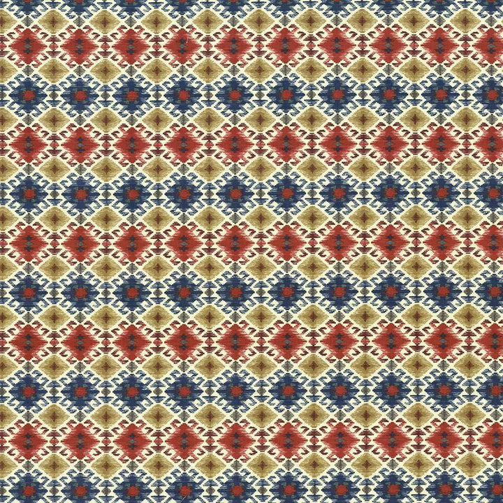 Trading Post Admiral by Kasmir Fabric 5087 UAE 30,000 Wyzenbeek Double Rubs H: 3 3/8 inches, V:6 6/8 inches 54 - 55 - Fabric Carolina - Kasmir