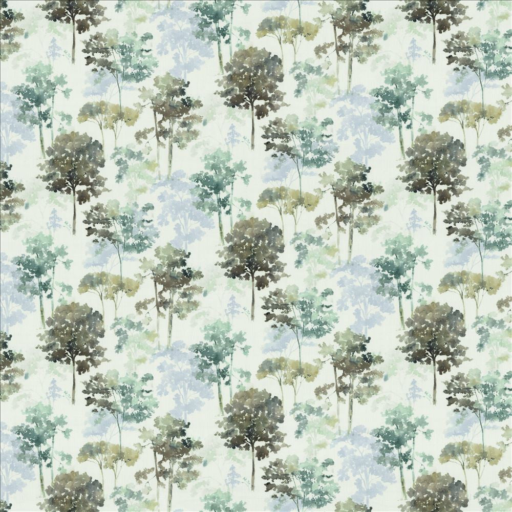Tranquil Trees Sky by Kasmir Fabric 1453 100% Cotton
 INDIA </p><p>Repeat: Horizontal: 27 inches and Vertical: 13 4/8 inches 54 - Fabric Carolina -