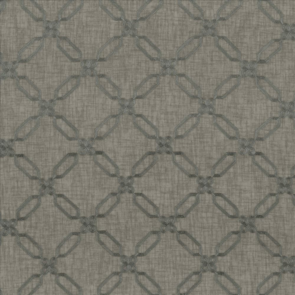 Transport Silver  by Kasmir Fabric See sample 100% Polyester
 CHINA Not Tested </p><p>Repeat: Horizontal: 6 inches and Vertical: 6 inches 56  - Fabric Carolina -
